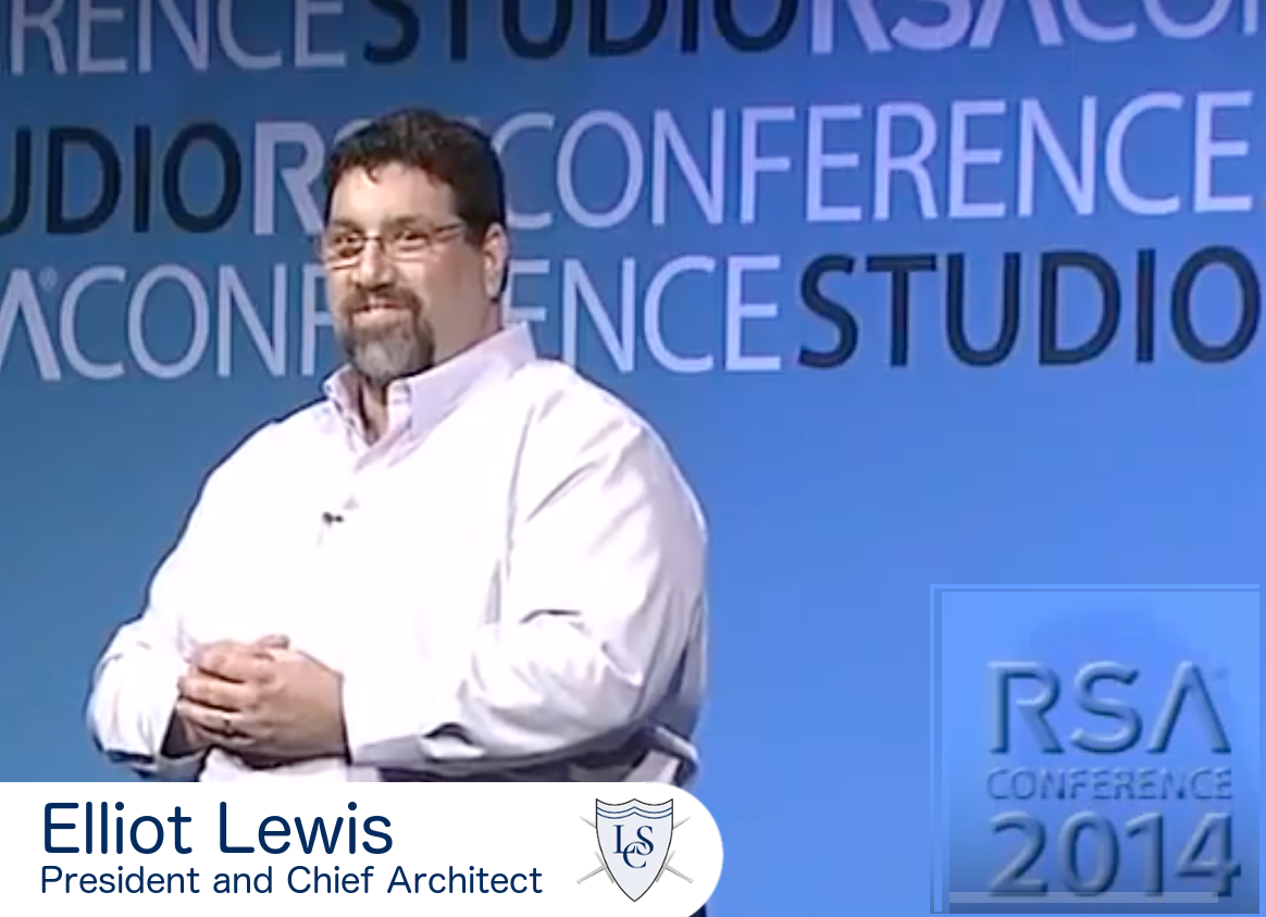 Elliot Lewis speaking at RSA 2014